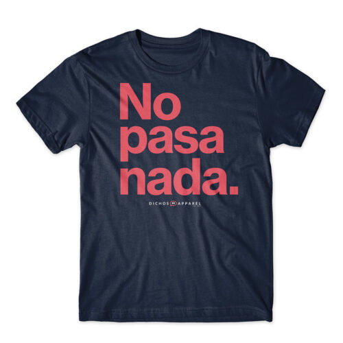 No pasa nada.