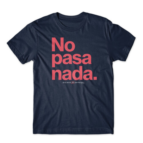 No pasa nada.